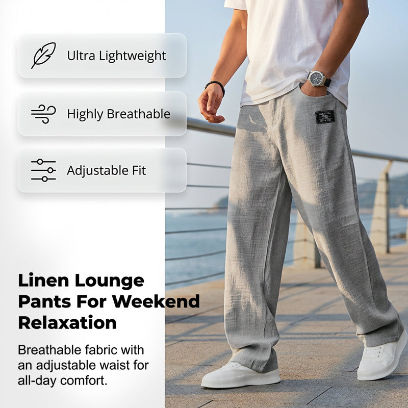 MANSSINO™ | Men's Straight Wide-Leg Summer Trousers