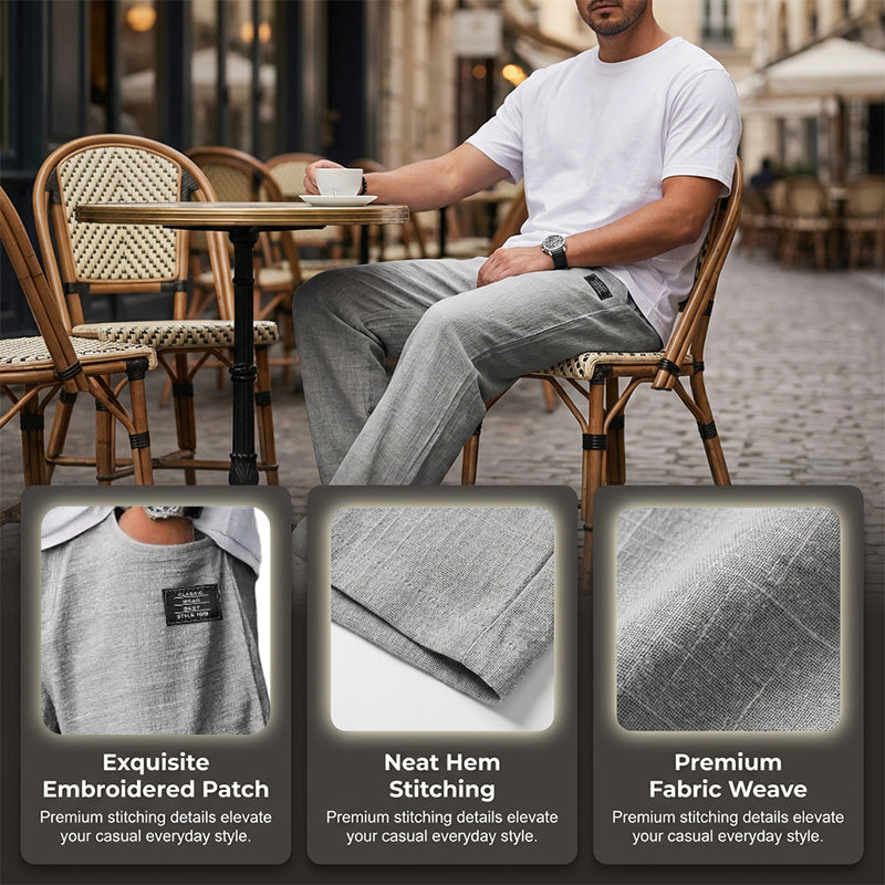 MANSSINO™ | Men's Straight Wide-Leg Summer Trousers