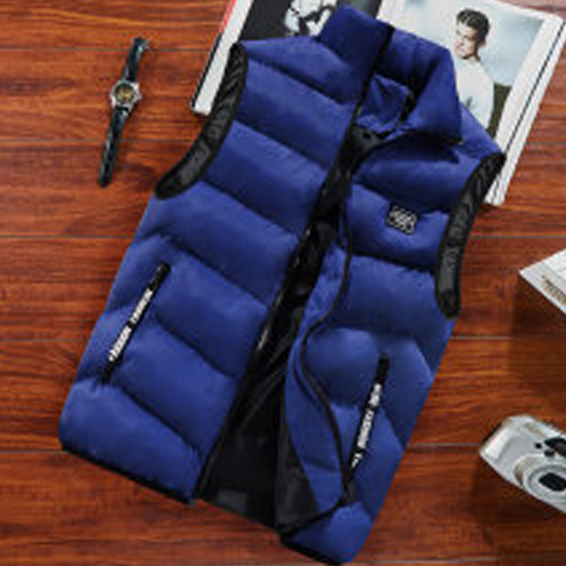 MANSSINO™ | Men's quilted vest with stand-up collar