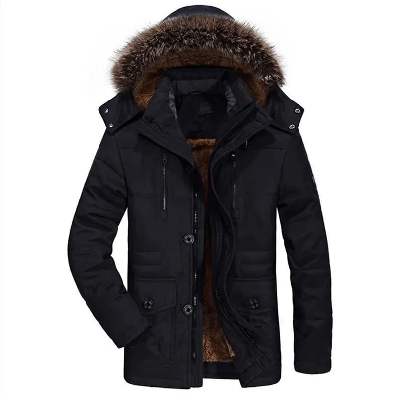 MANSSINO™ | Cotton Hooded Winter Jacket