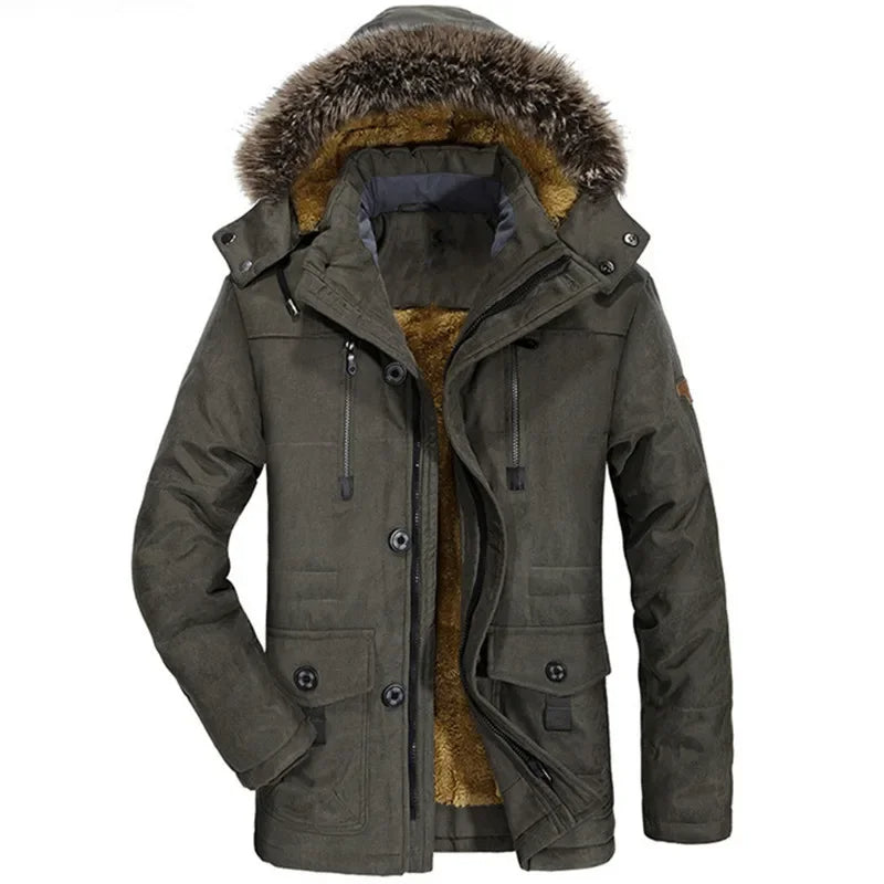 MANSSINO™ | Cotton Hooded Winter Jacket