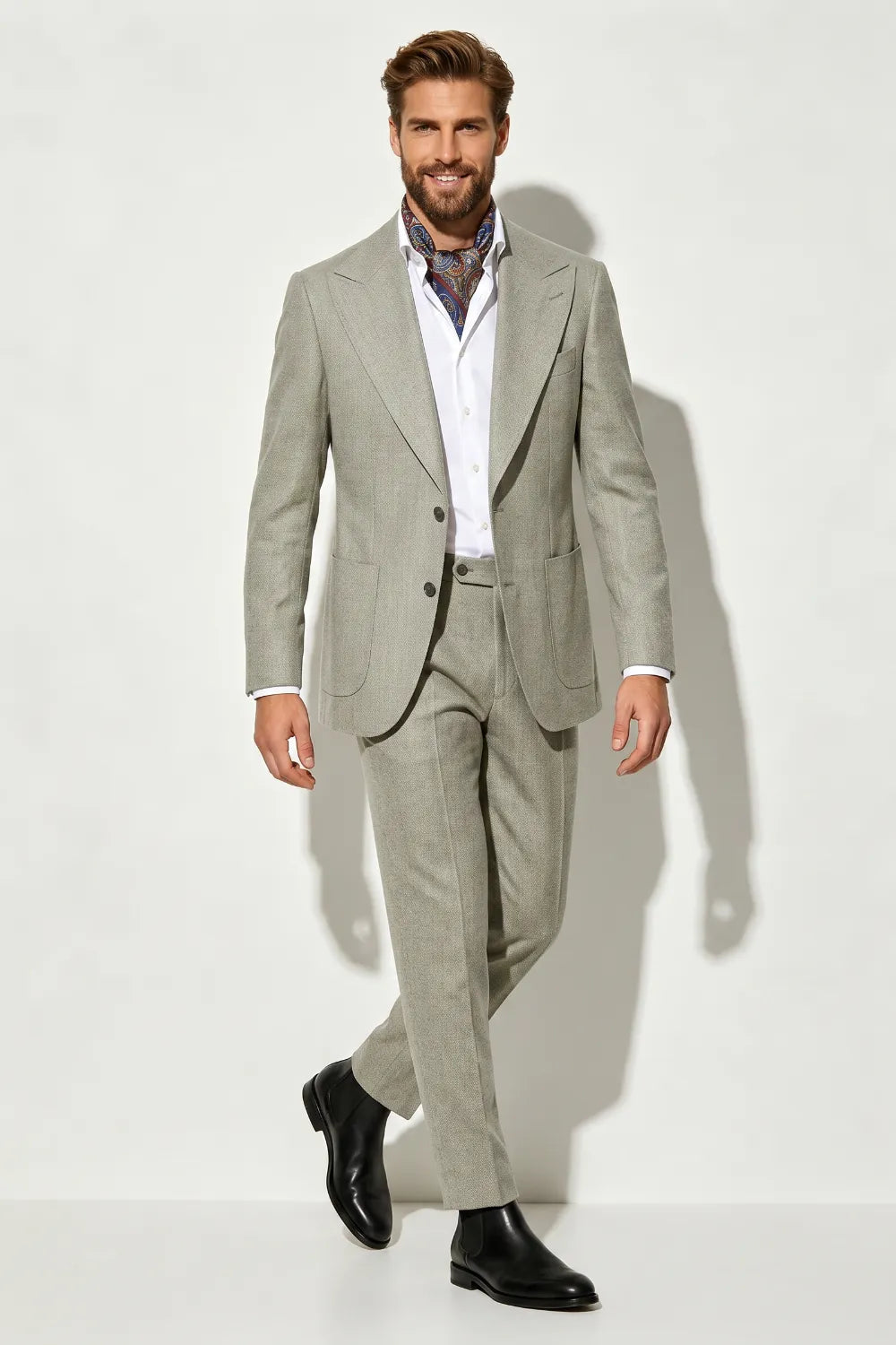 MANSSINO™ | Men's Summer Linen Blend 2-Piece Suit
