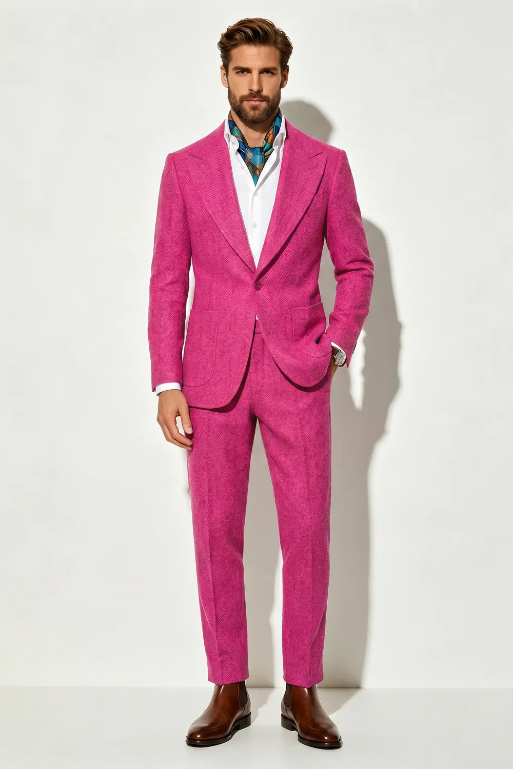 MANSSINO™ | Men's Summer Linen Blend 2-Piece Suit