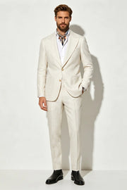 MANSSINO™ | Men's Summer Linen Blend 2-Piece Suit