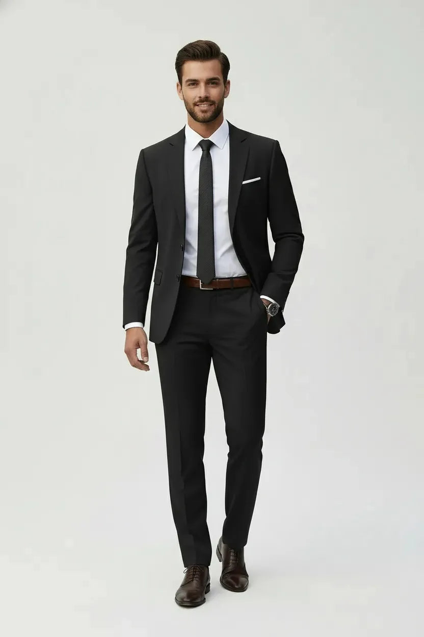 MANSSINO™ | Men's Business Slim Fit 2-Piece Suit