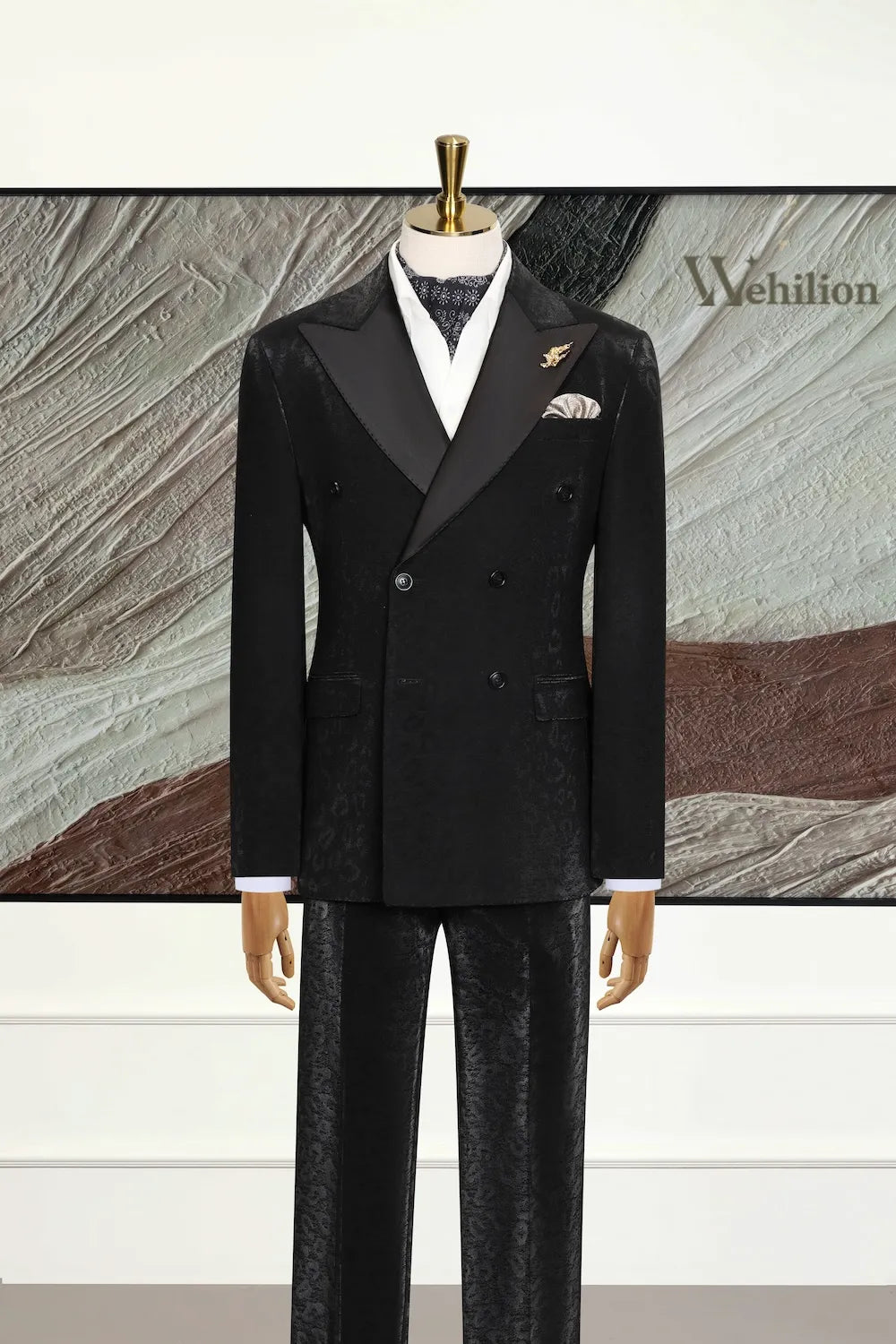 MANSSINO™ | Men's Modern Leopard 3-Piece Suit