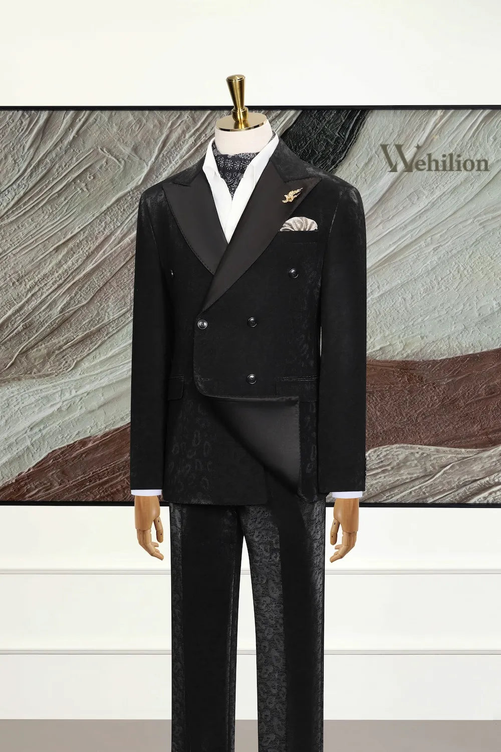 MANSSINO™ | Men's Modern Leopard 3-Piece Suit