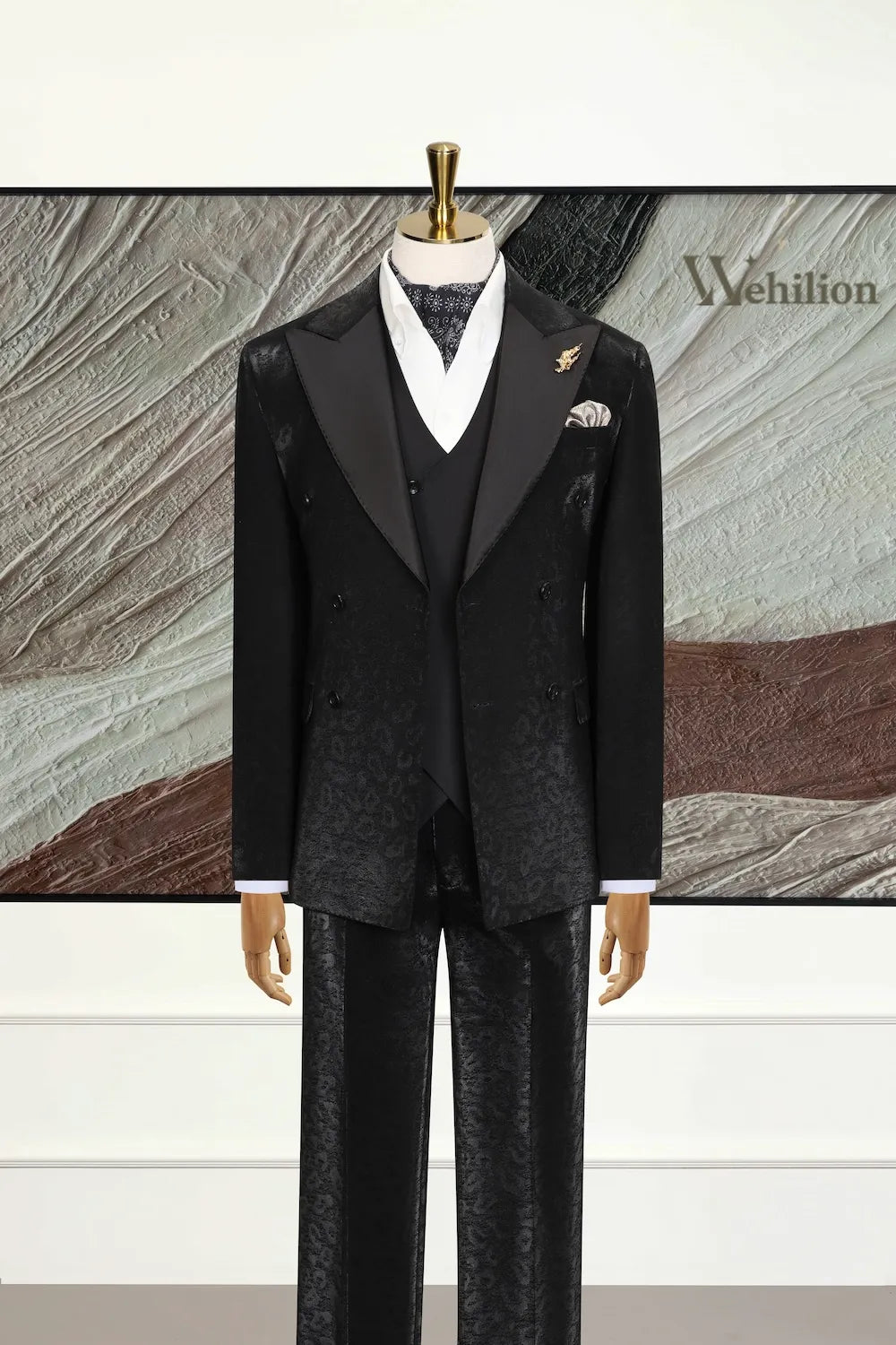 MANSSINO™ | Men's Modern Leopard 3-Piece Suit