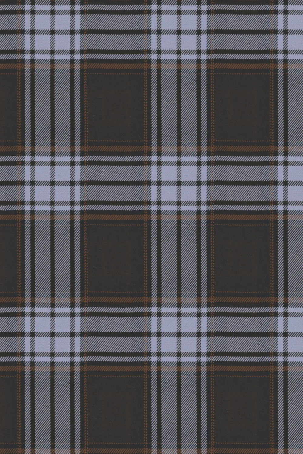 MANSSINO™ | Men's Charcoal Grey Plaid Double Breasted 2 Piece Suit