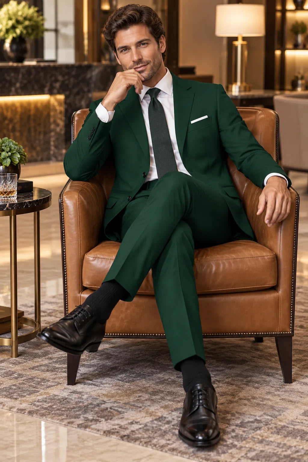 MANSSINO™ | Men's Classic Single-Breasted 2-Piece Suit