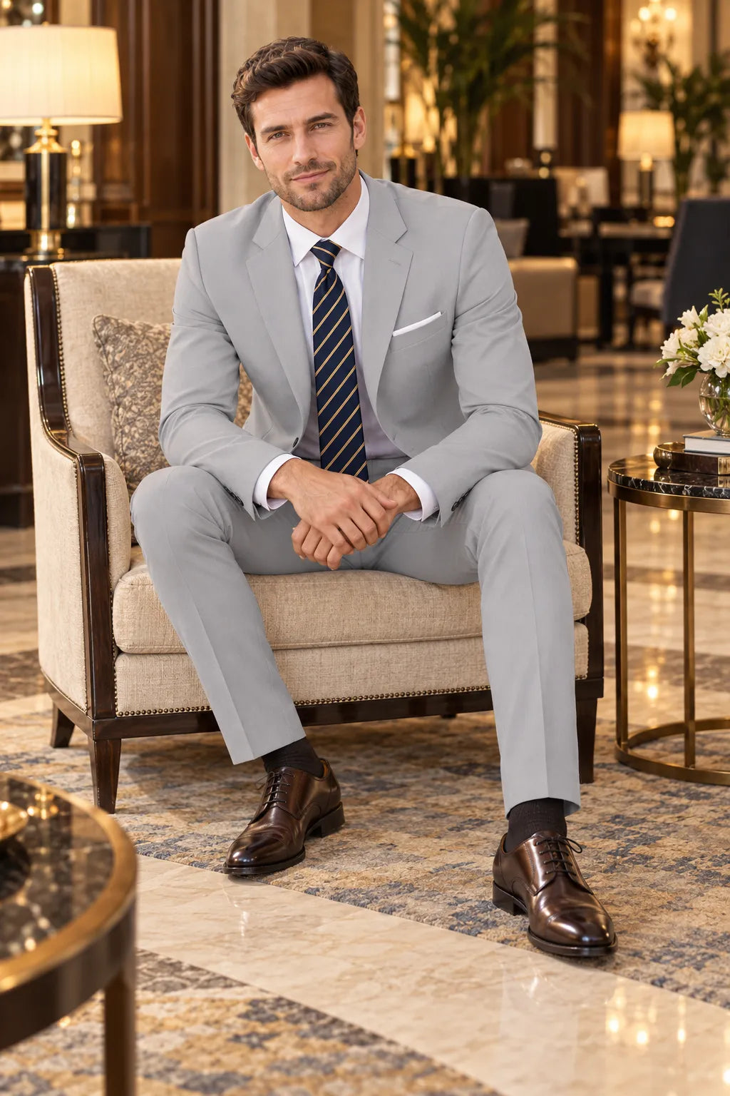MANSSINO™ | Men's Classic Single-Breasted 2-Piece Suit