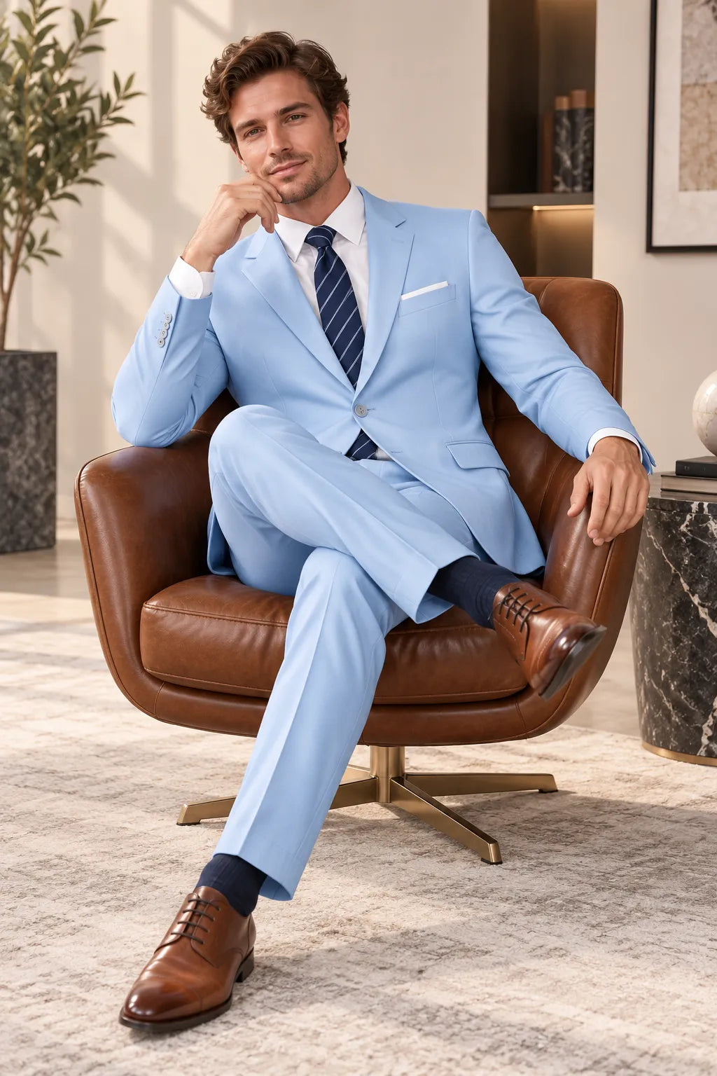 MANSSINO™ | Men's Classic Single-Breasted 2-Piece Suit