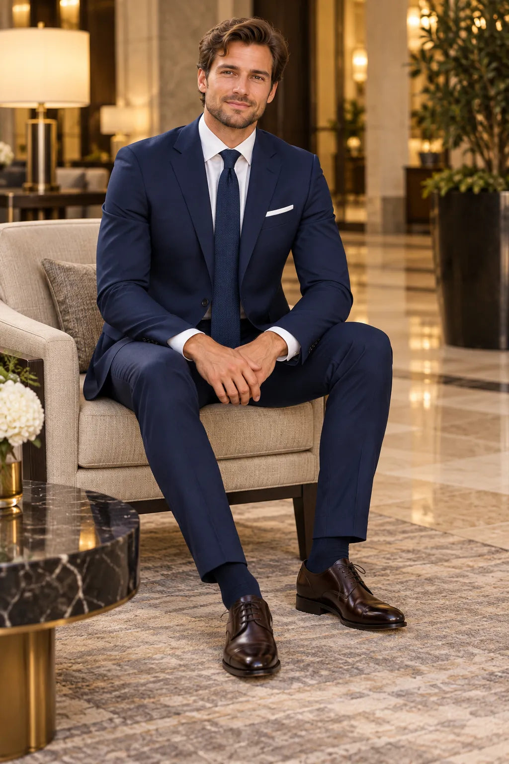 MANSSINO™ | Men's Classic Single-Breasted 2-Piece Suit