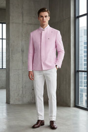 MANSSINO™ | Men's Slim Fit Seersucker 2-Piece Suit