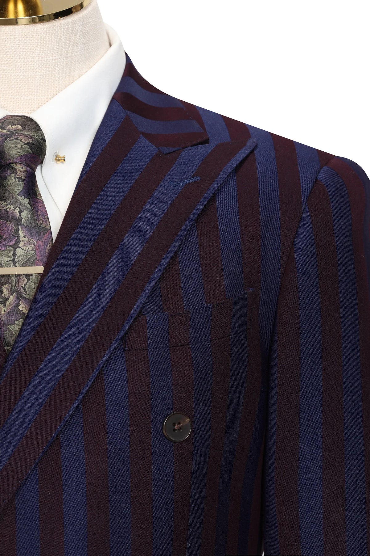MANSSINO™ | Men's Bold Stripe Vintage 3-Piece Suits