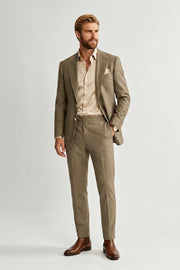 MANSSINO™ | Men's Modern Tan 2 Piece Suit