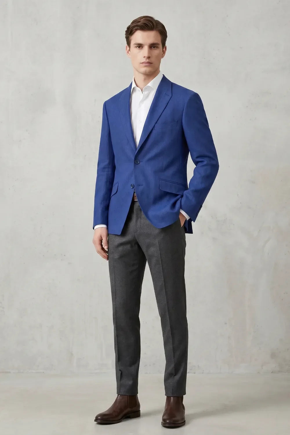 MANSSINO™ | Men's Tailored Linen Summer 2-Piece Suit