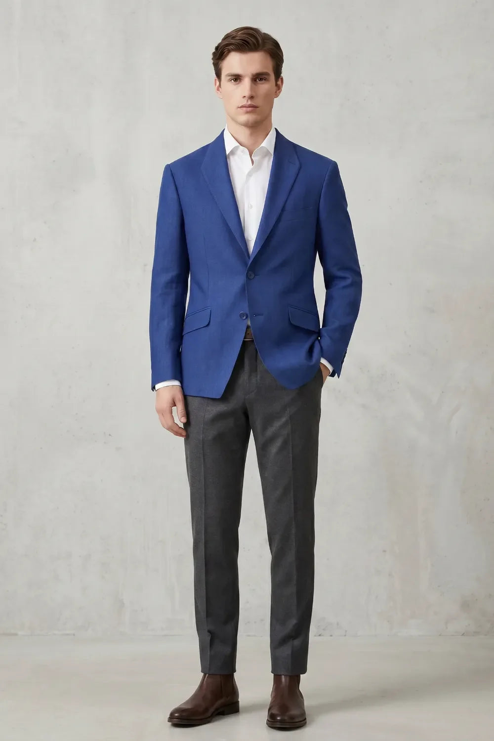 MANSSINO™ | Men's Tailored Linen Summer 2-Piece Suit