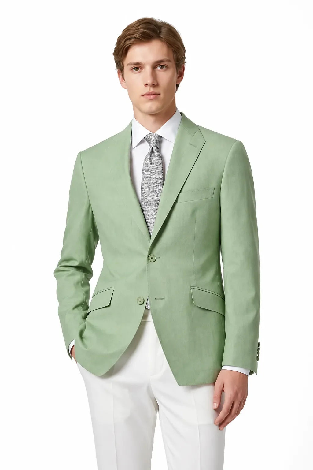 MANSSINO™ | Men's Tailored Linen Summer 2-Piece Suit