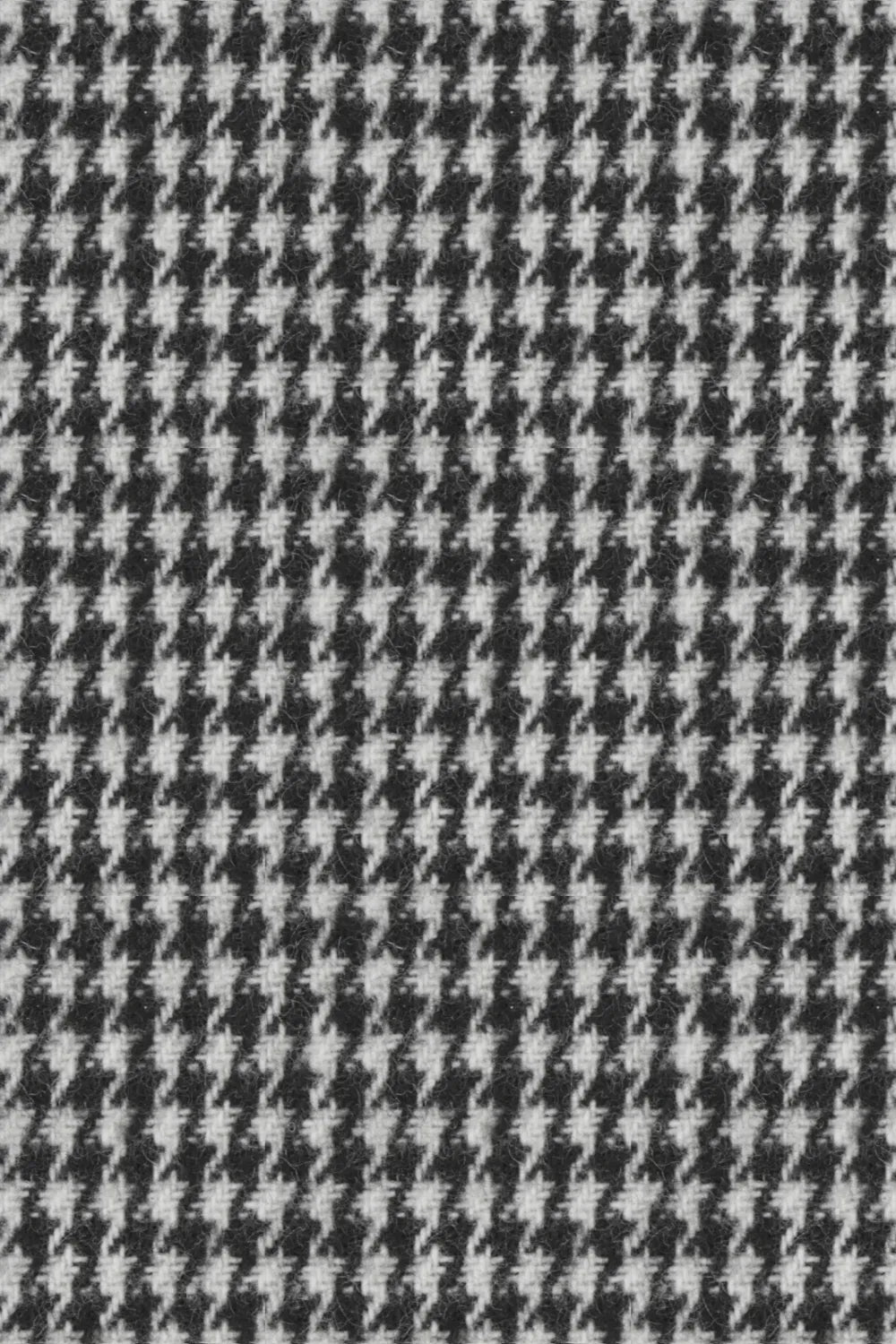MANSSINO™ | Men's Black and White Houndstooth Tweed Two-Piece Suit