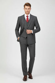 MANSSINO™ | Men's Double Breasted Plaid 3 Piece Suit