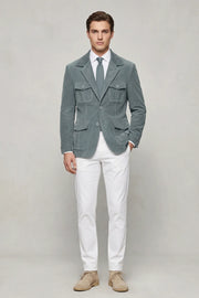 MANSSINO™ | Men's Tailored Corduroy 2-Piece Suit