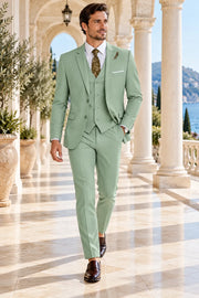 MANSSINO™ | Men's Spring Wedding Single-Breasted Three-Piece Suit