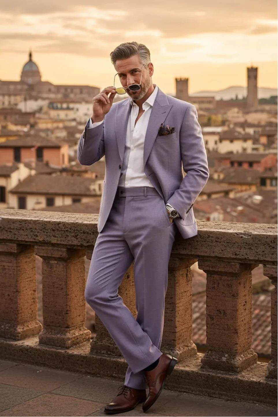MANSSINO™ | Men's Italian-Cut Linen 2-Piece Suits