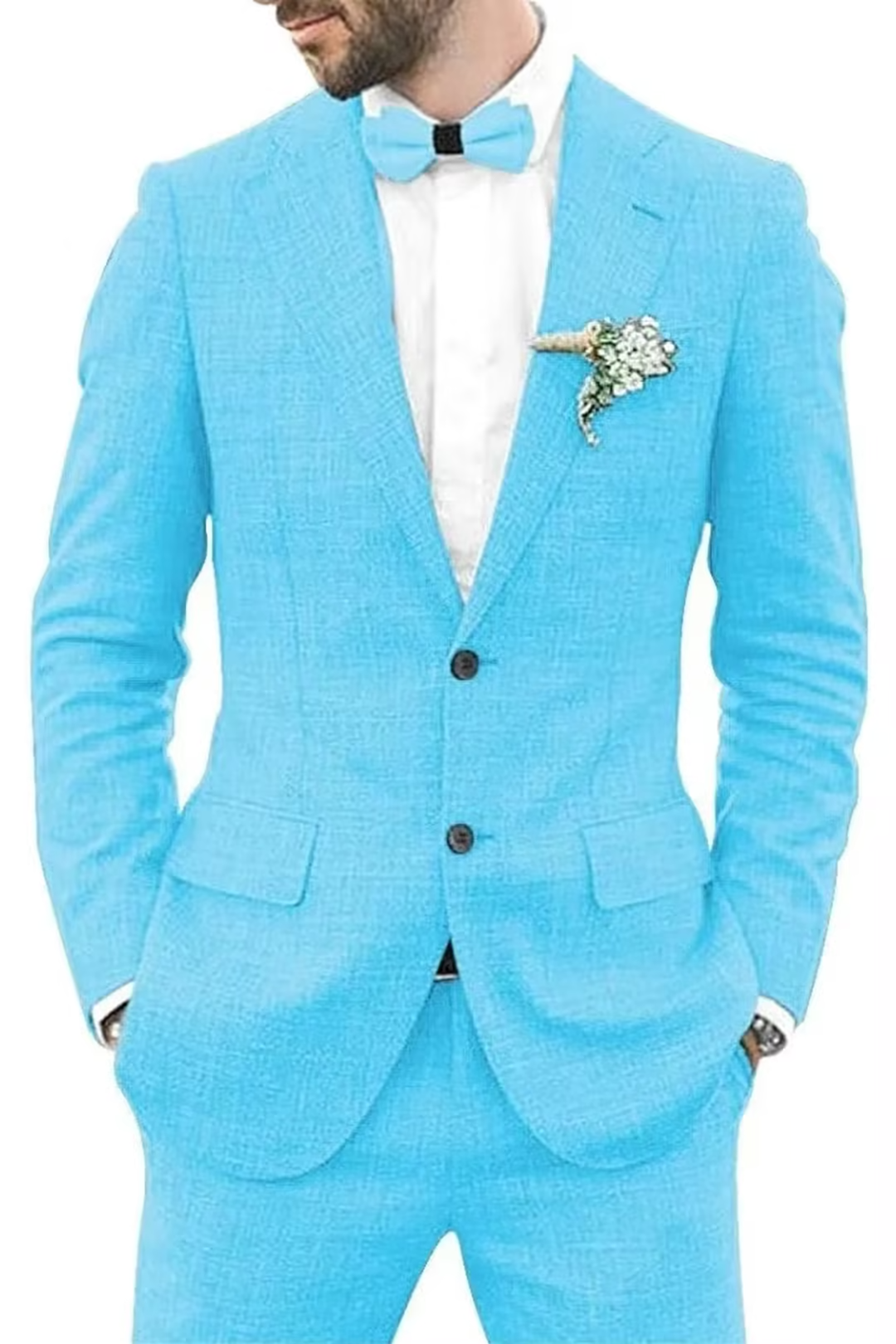 MANSSINO™ | Men's Linen Casual Summer 2-Piece Suit