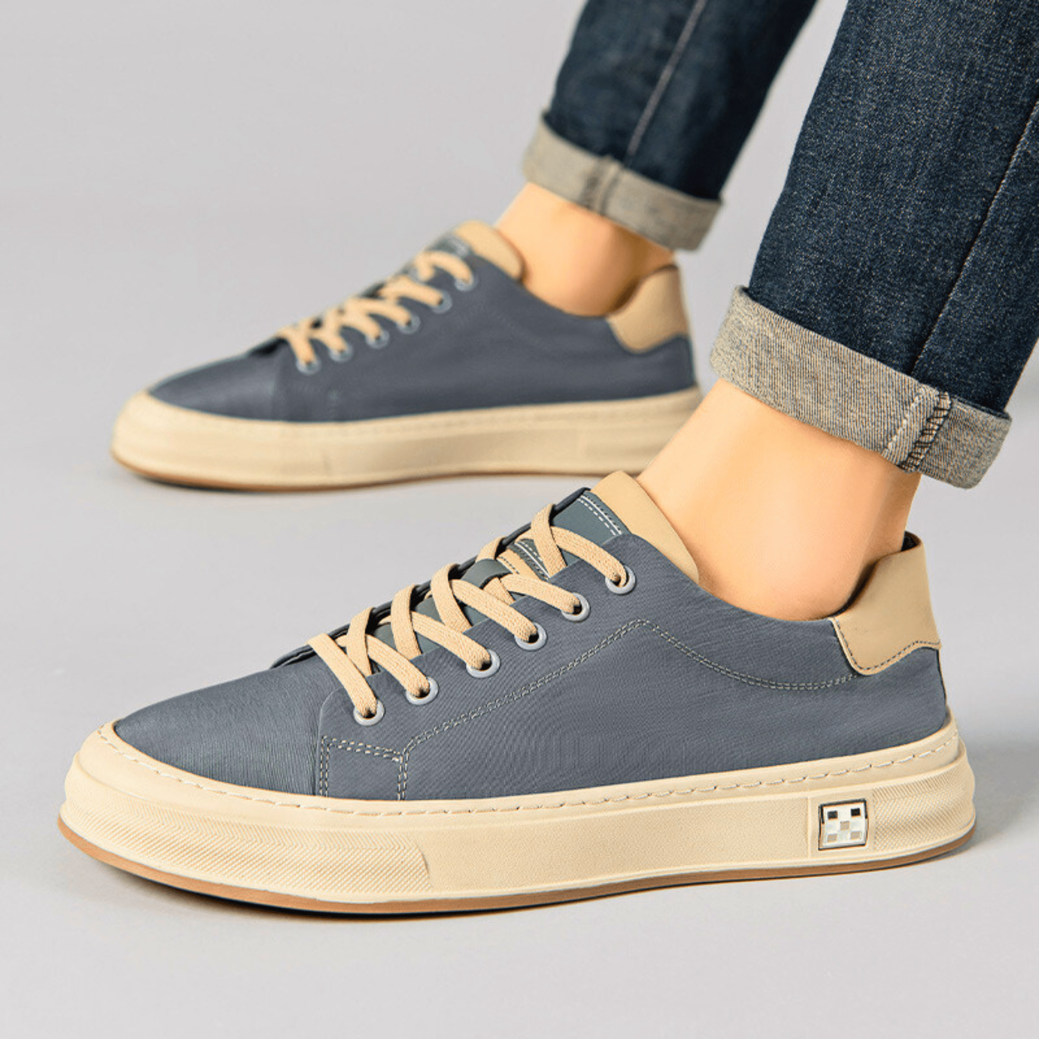 MANSSINO™ | MENS CANVAS TRAINERS