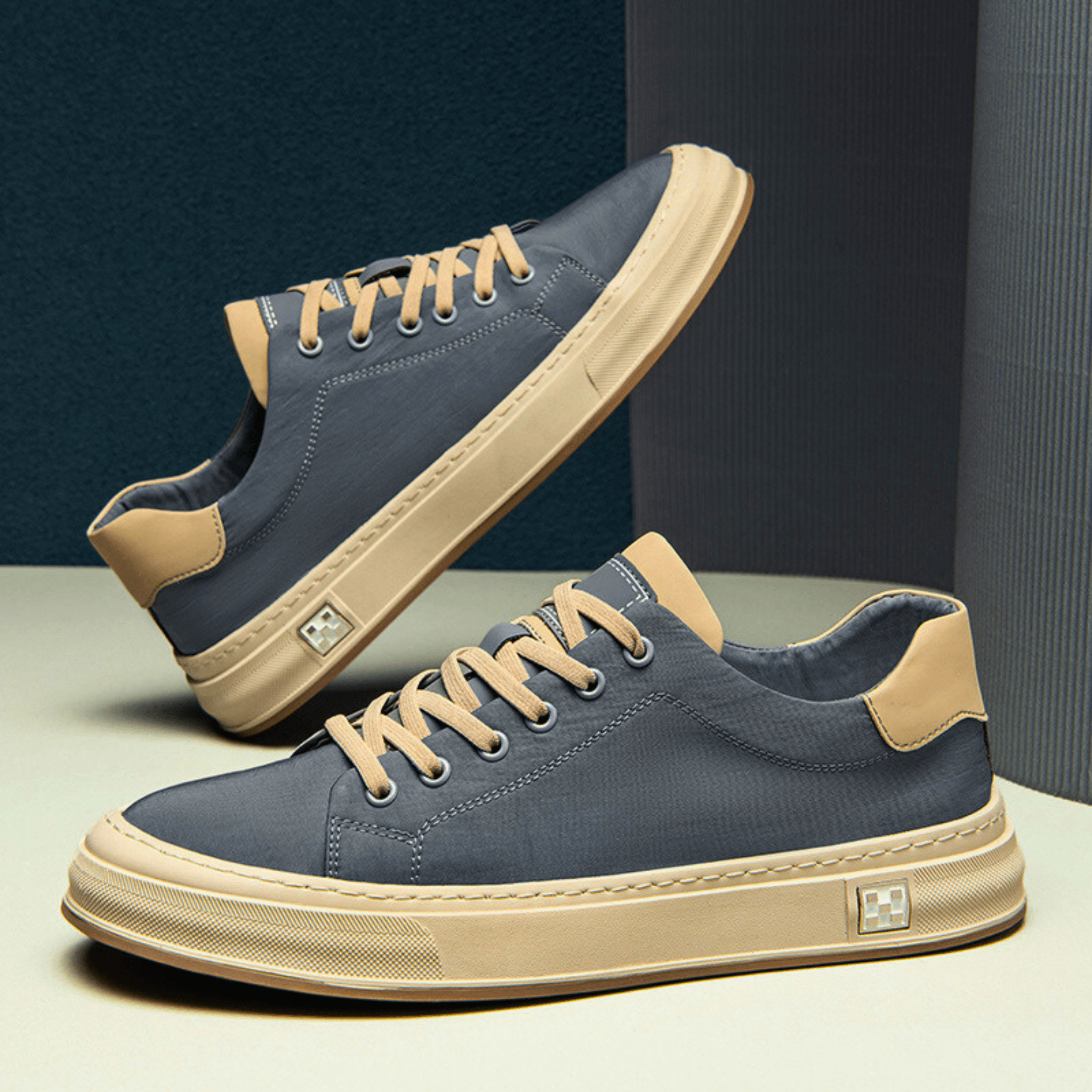 MANSSINO™ | MENS CANVAS TRAINERS