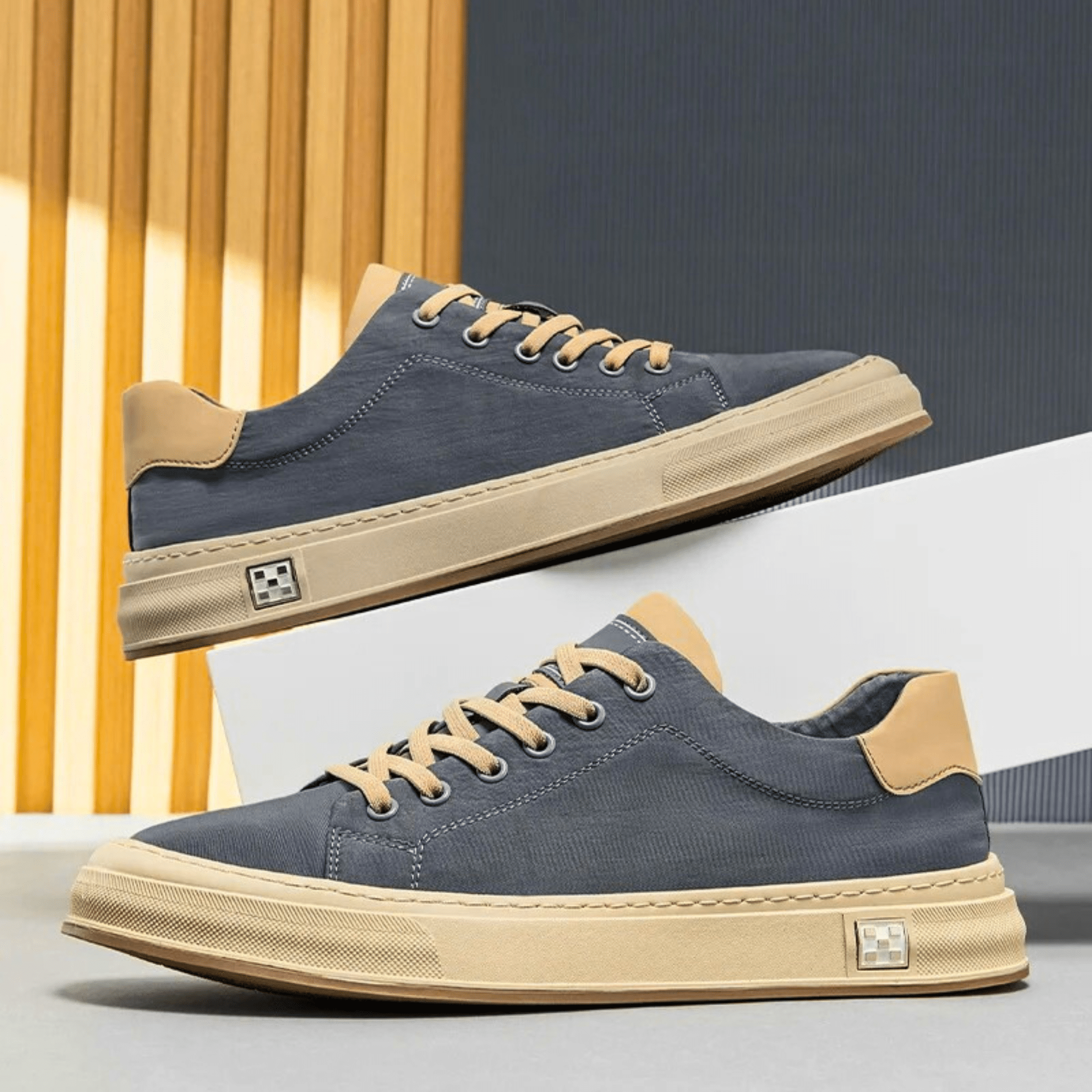 MANSSINO™ | MENS CANVAS TRAINERS