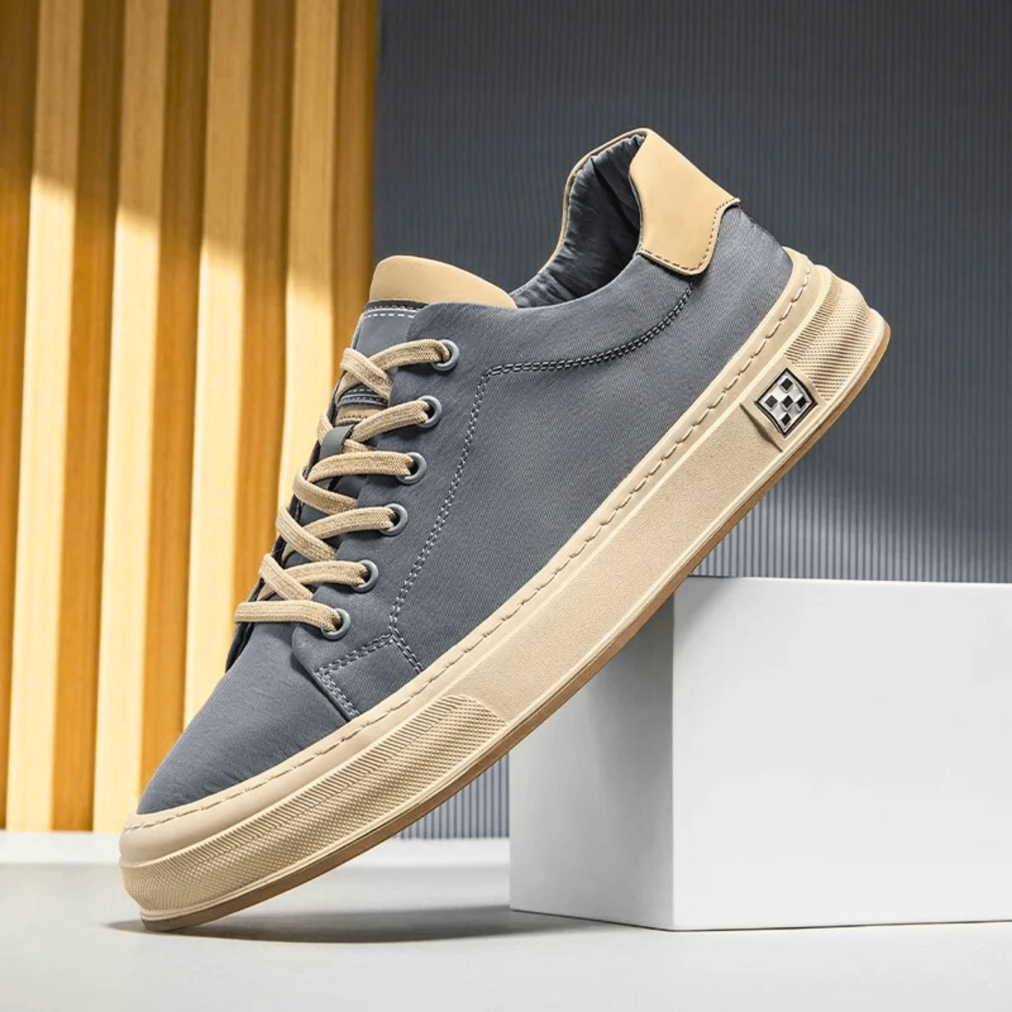 MANSSINO™ | MENS CANVAS TRAINERS