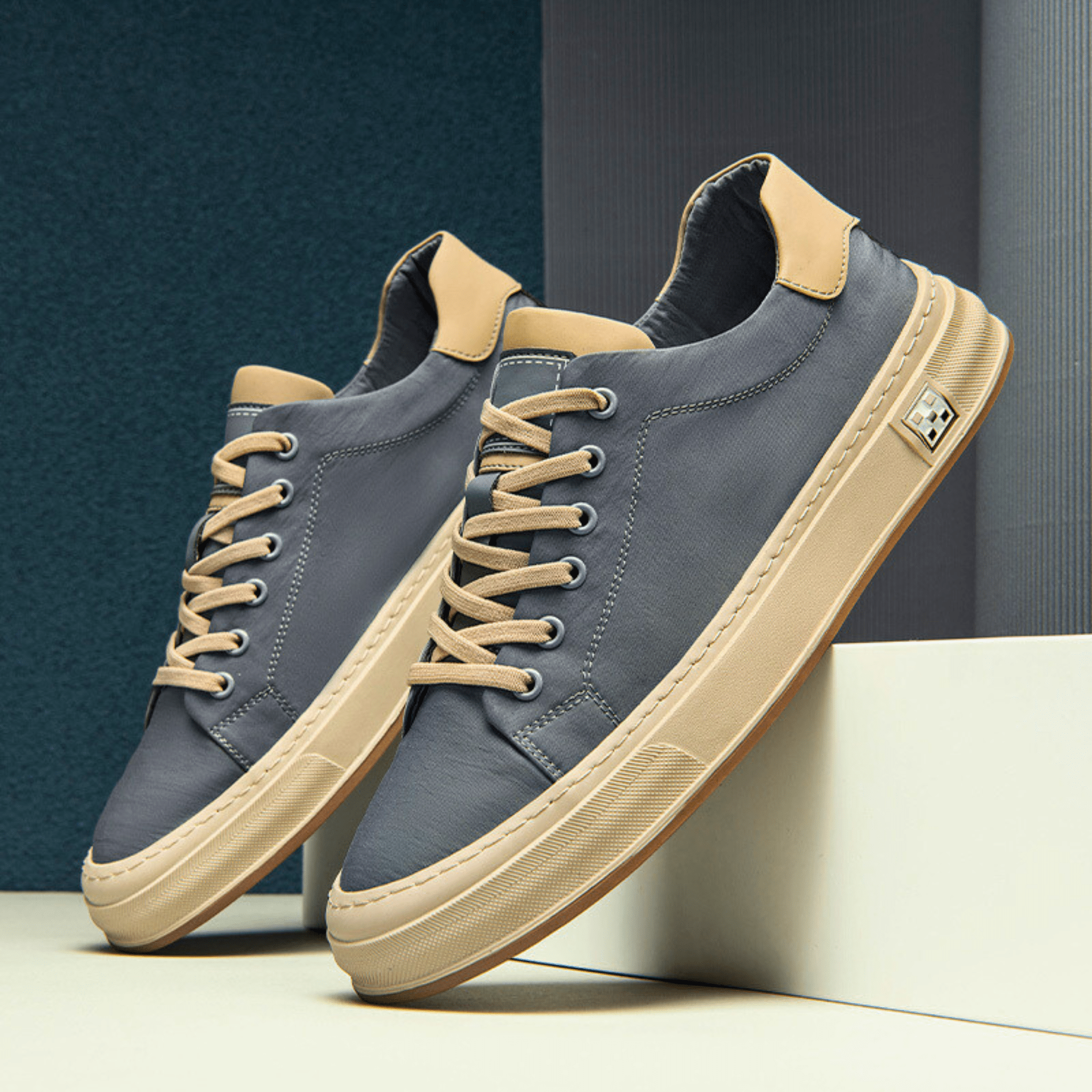 MANSSINO™ | MENS CANVAS TRAINERS