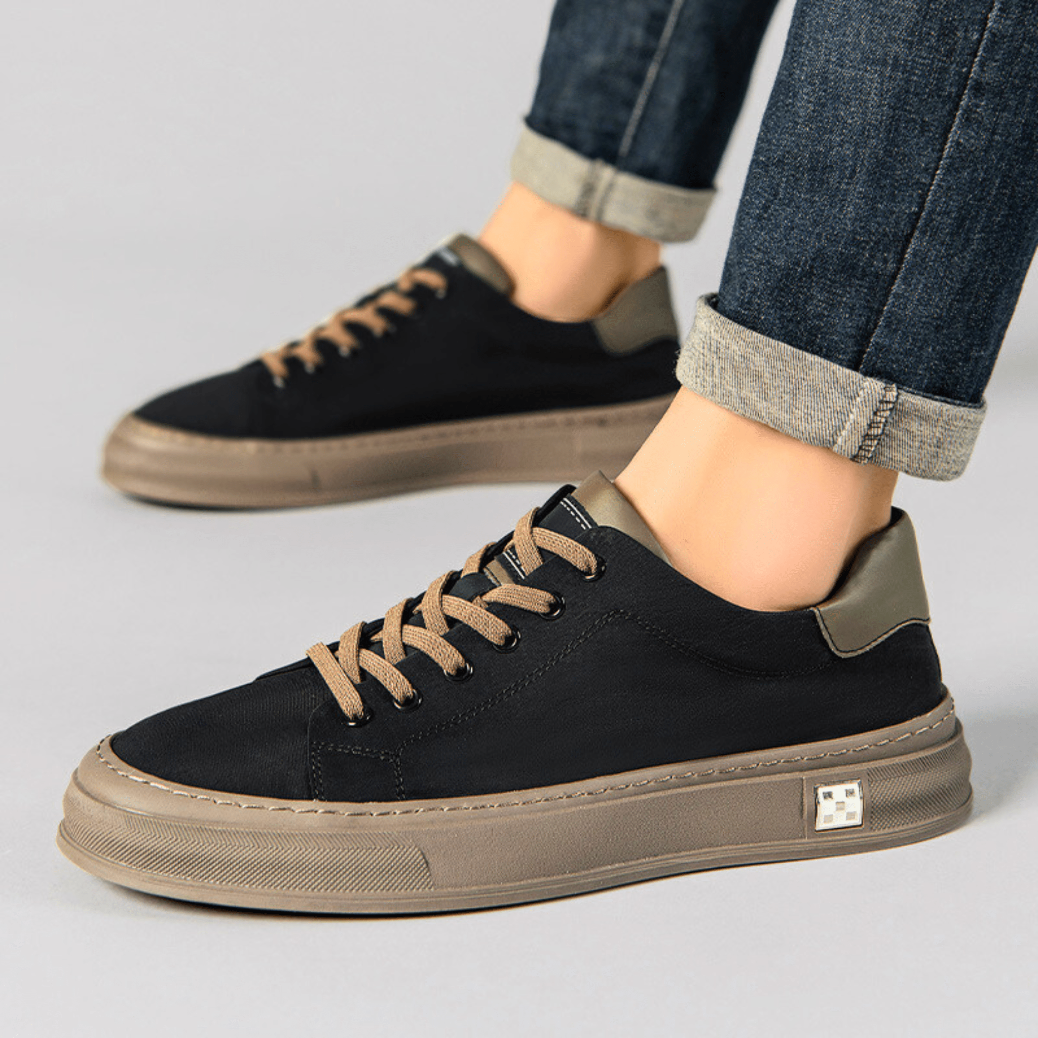 MANSSINO™ | MENS CANVAS TRAINERS
