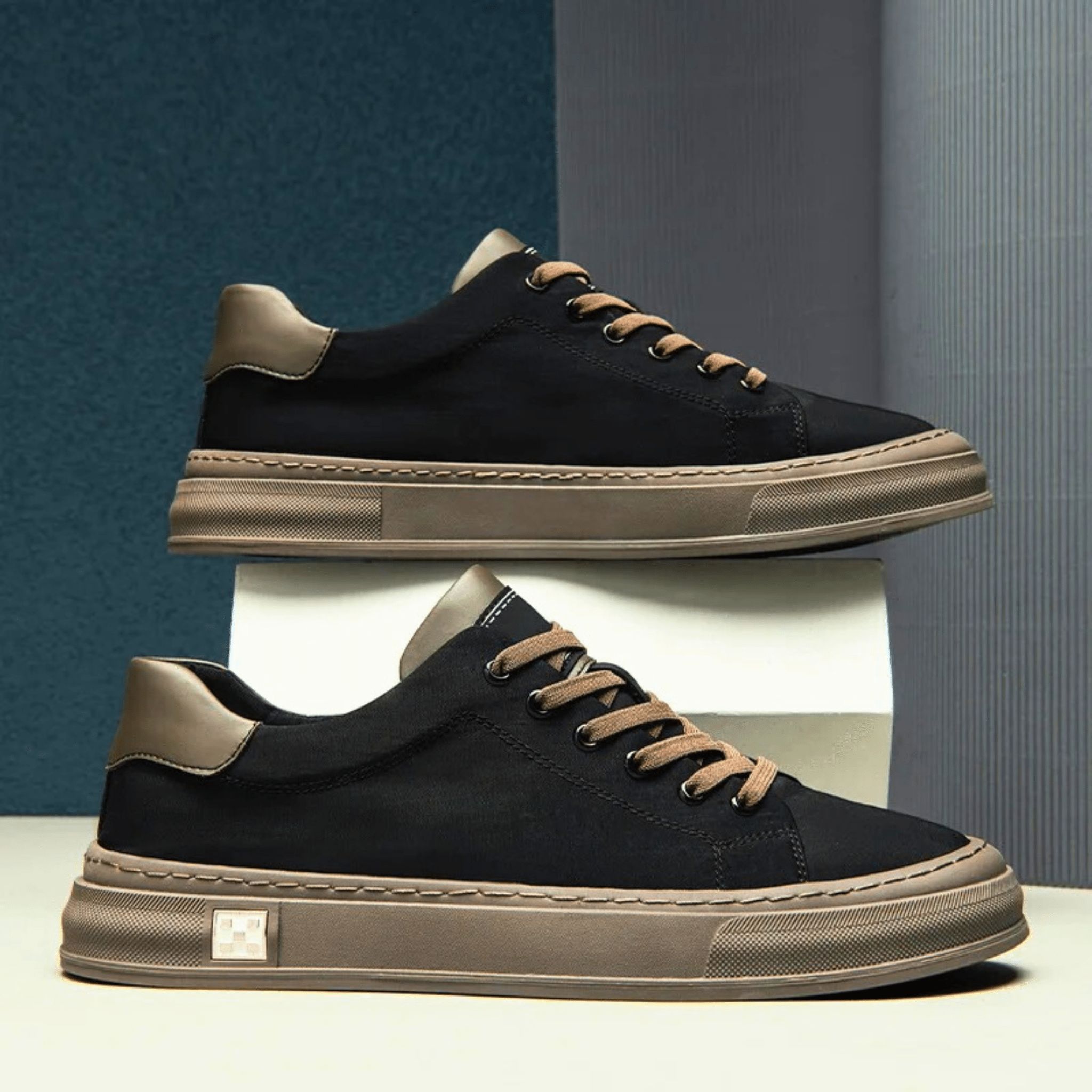 MANSSINO™ | MENS CANVAS TRAINERS