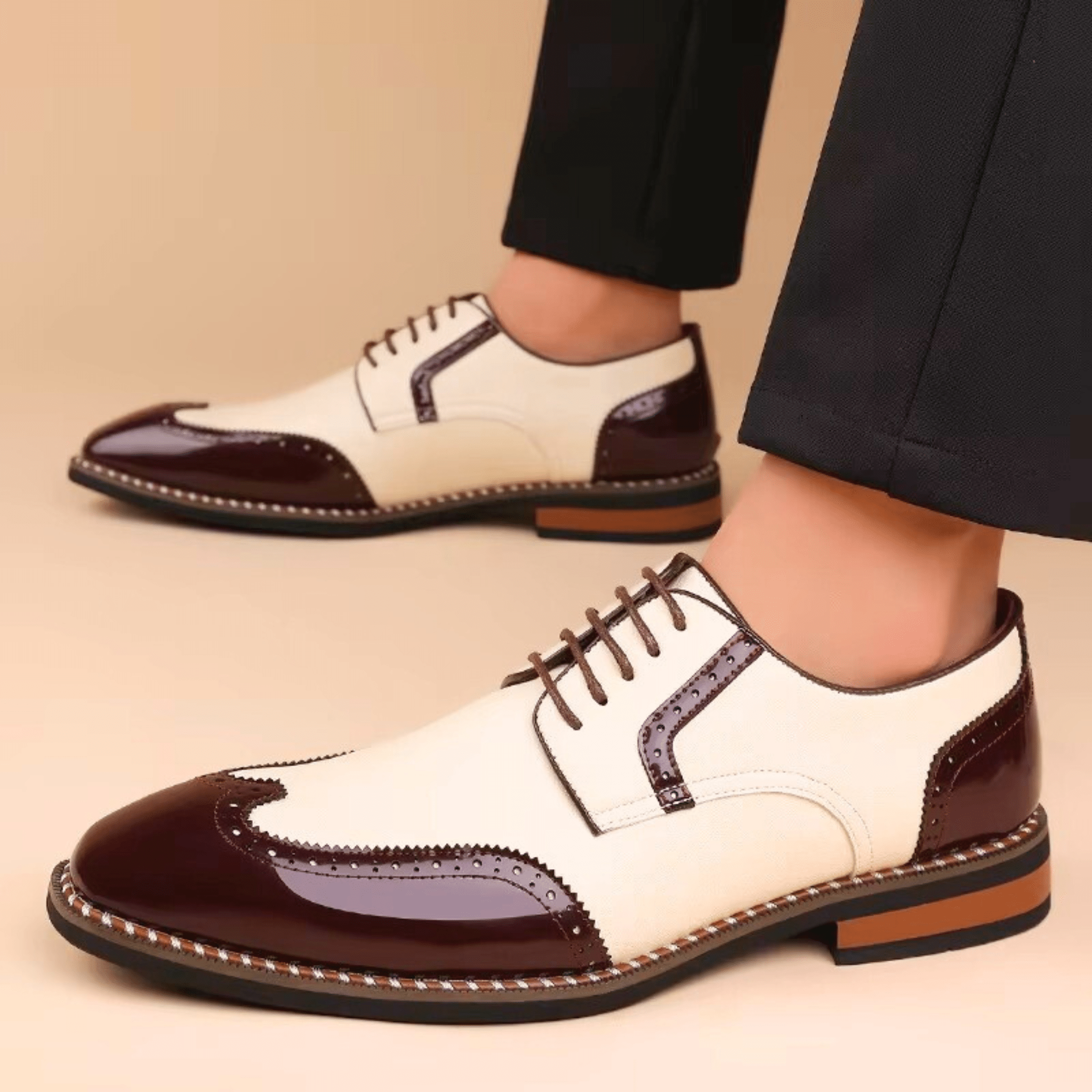 MANSSINO™ | MEN'S TWO-TONE SHOES