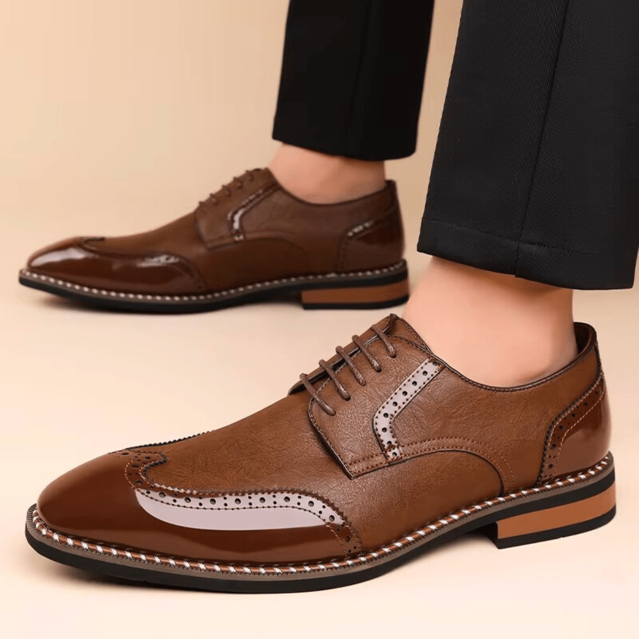 MANSSINO™ | MEN'S TWO-TONE SHOES