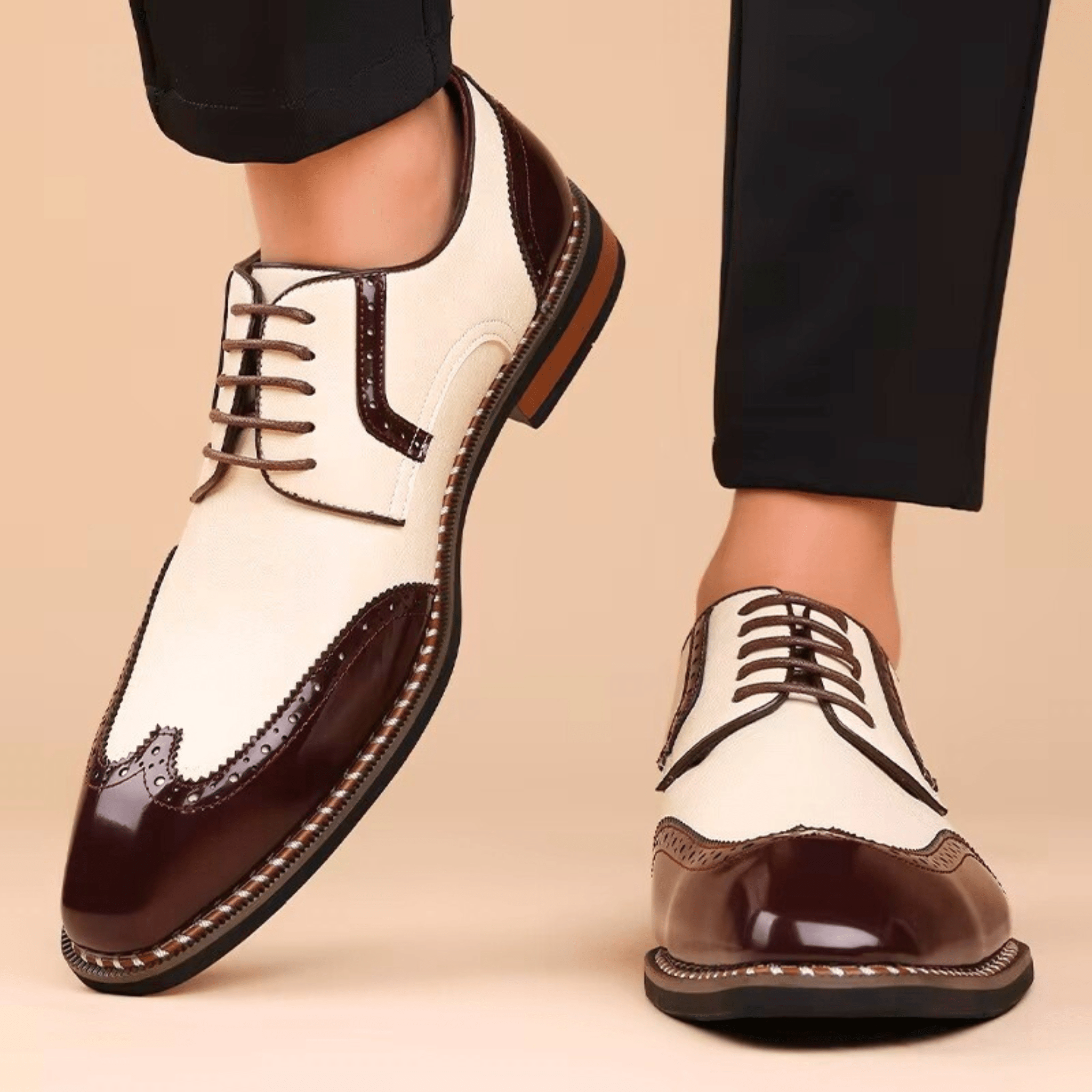 MANSSINO™ | MEN'S TWO-TONE SHOES