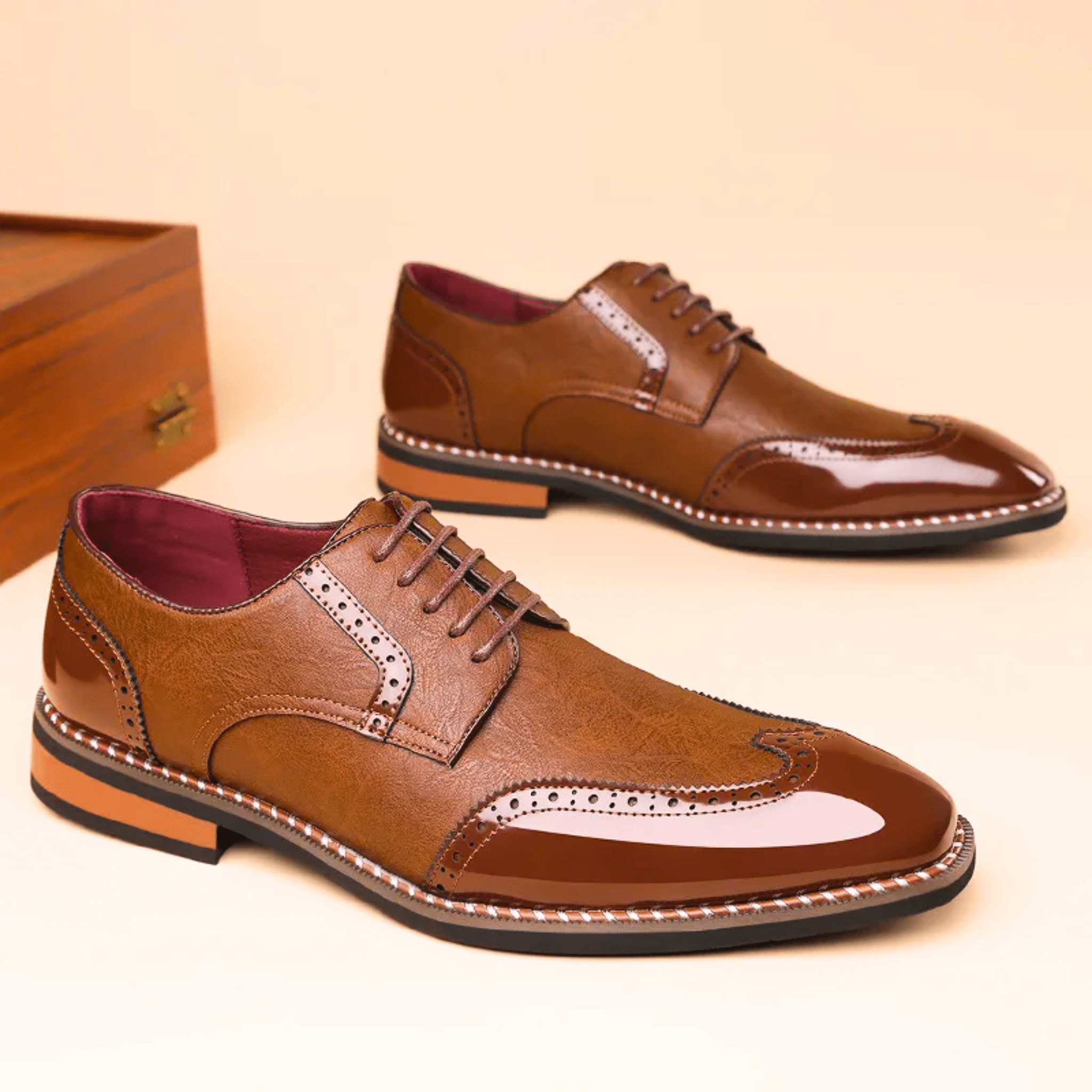 MANSSINO™ | MEN'S TWO-TONE SHOES