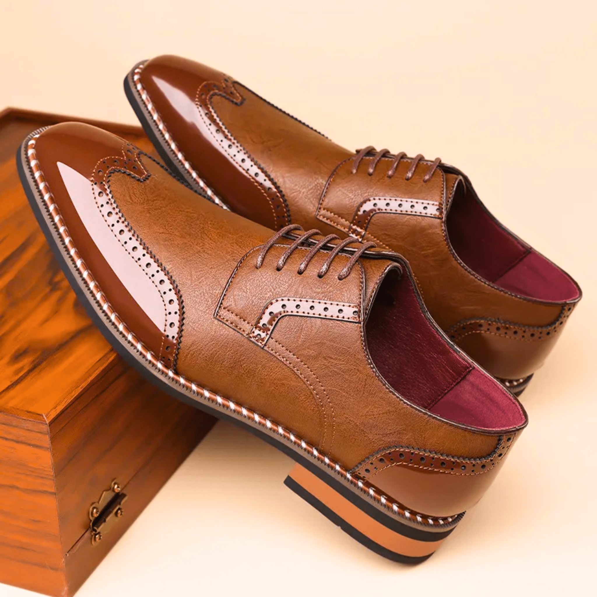 MANSSINO™ | MEN'S TWO-TONE SHOES