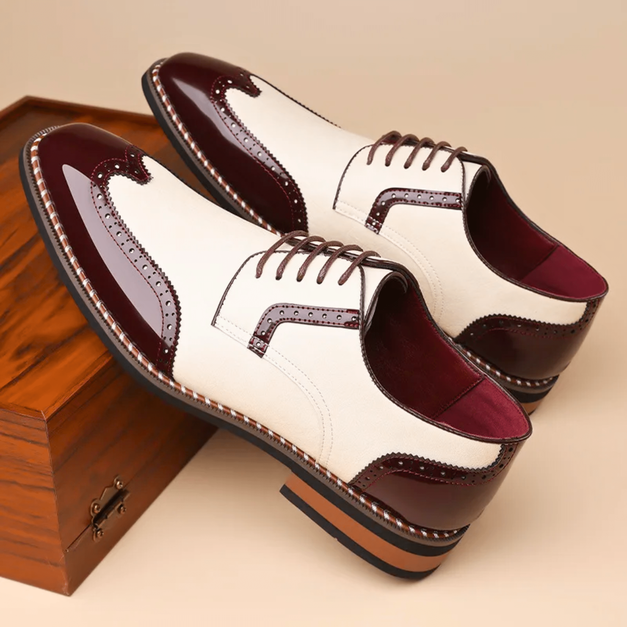 MANSSINO™ | MEN'S TWO-TONE SHOES