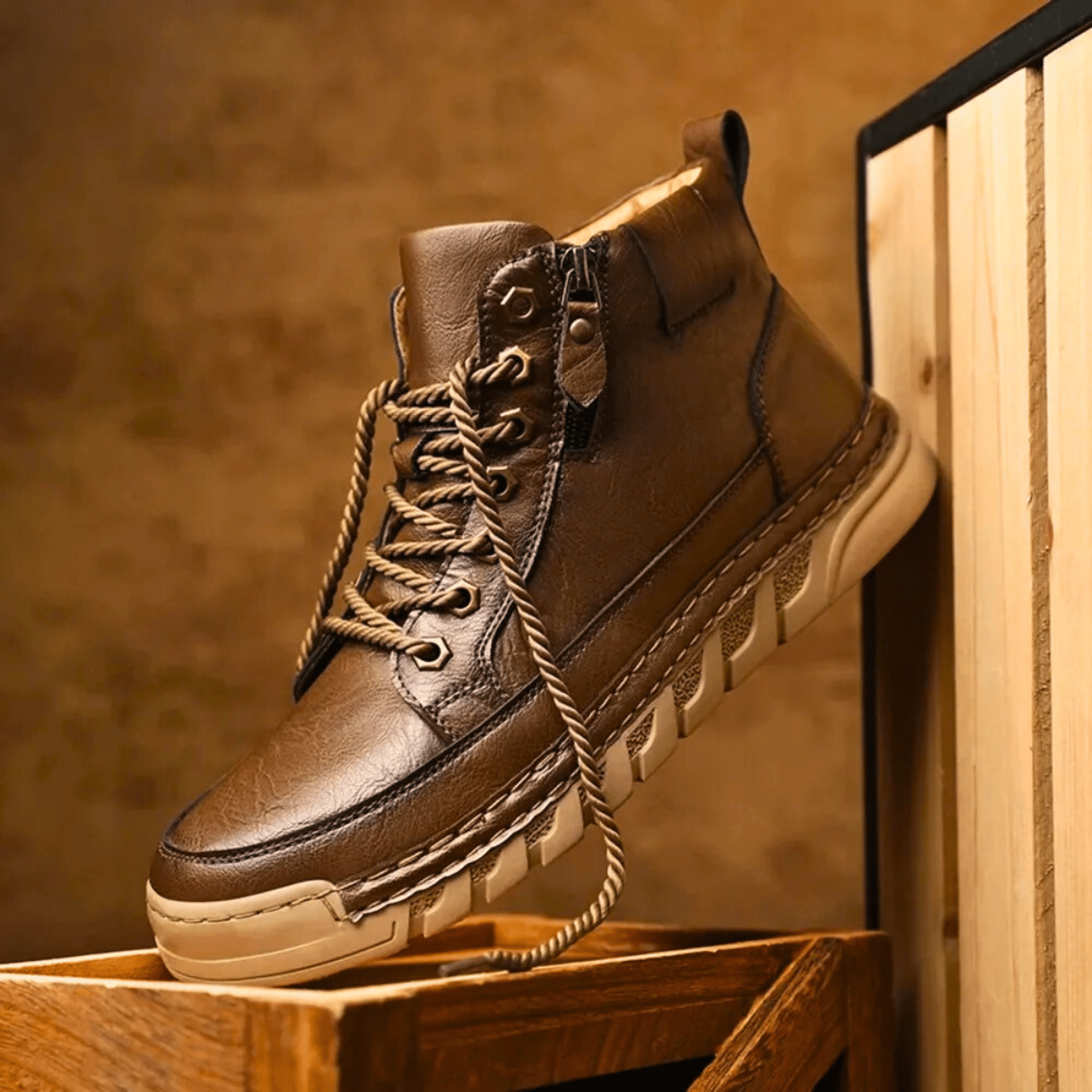 MANSSINO™ | MENS LEATHER BOOTS