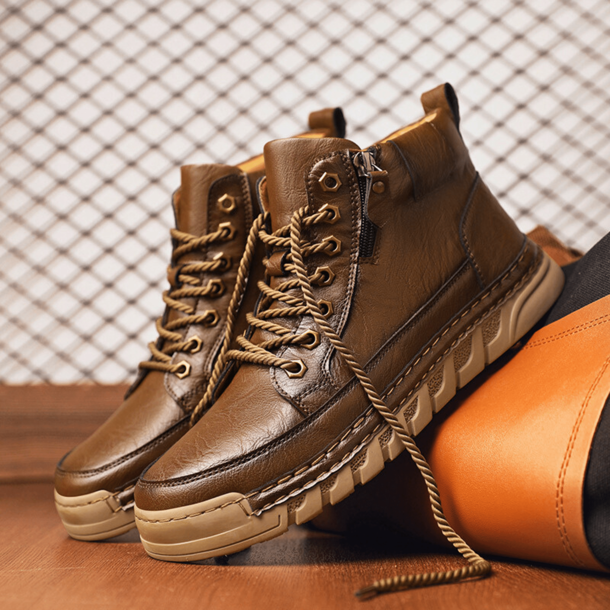 MANSSINO™ | MENS LEATHER BOOTS