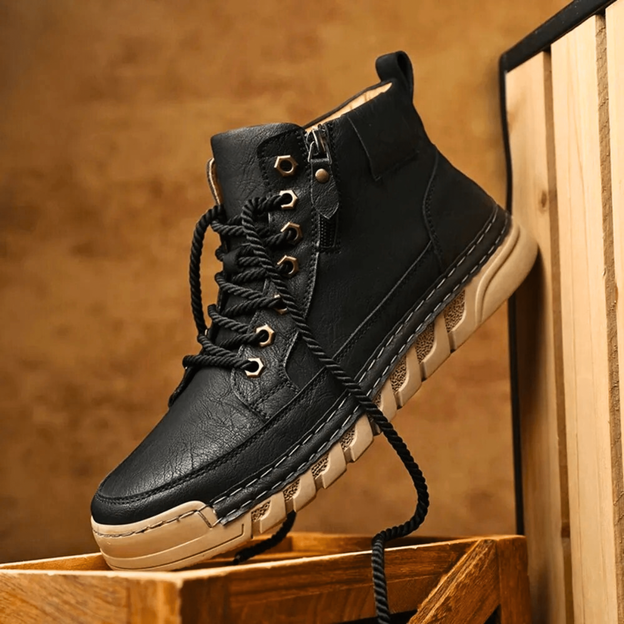 MANSSINO™ | MENS LEATHER BOOTS