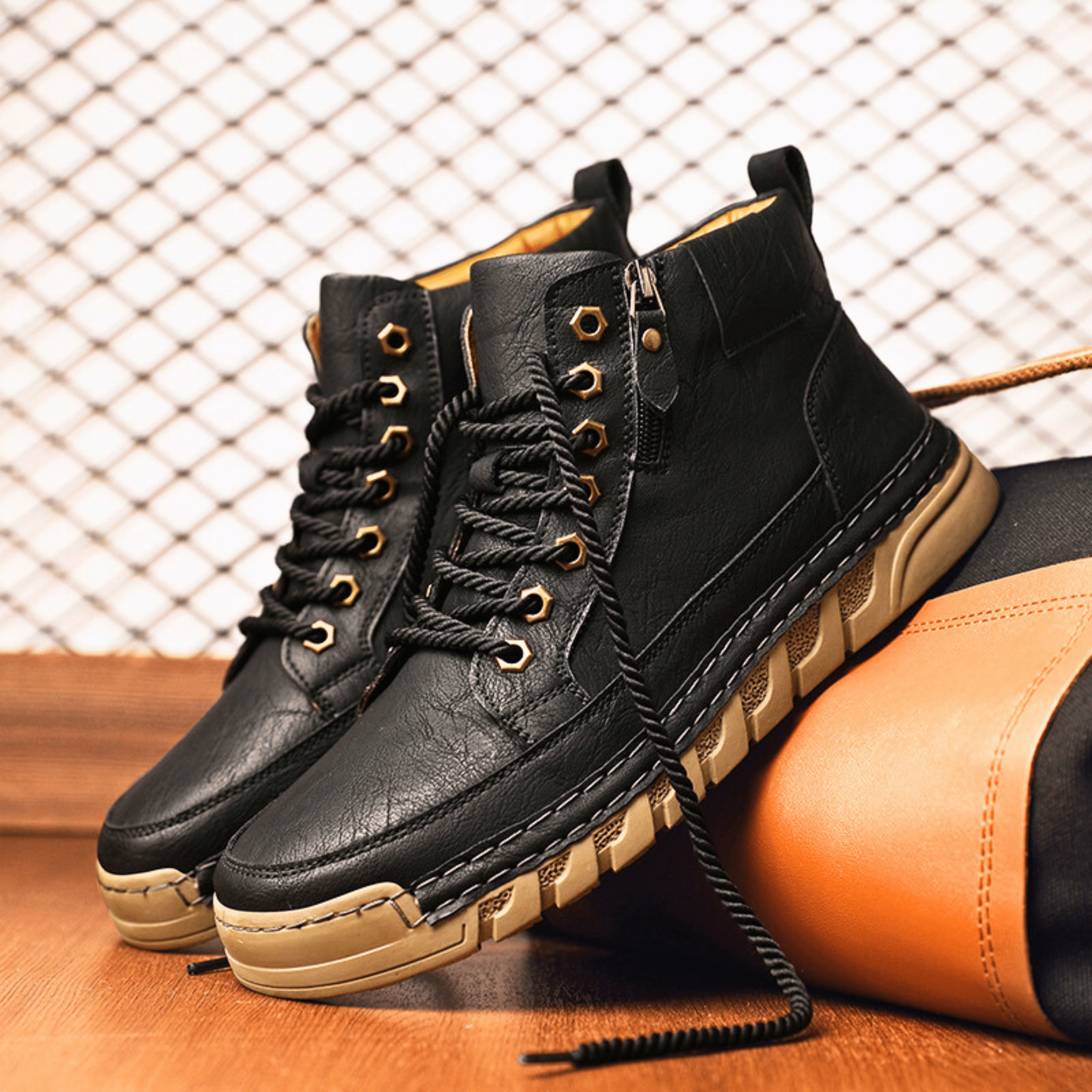 MANSSINO™ | MENS LEATHER BOOTS