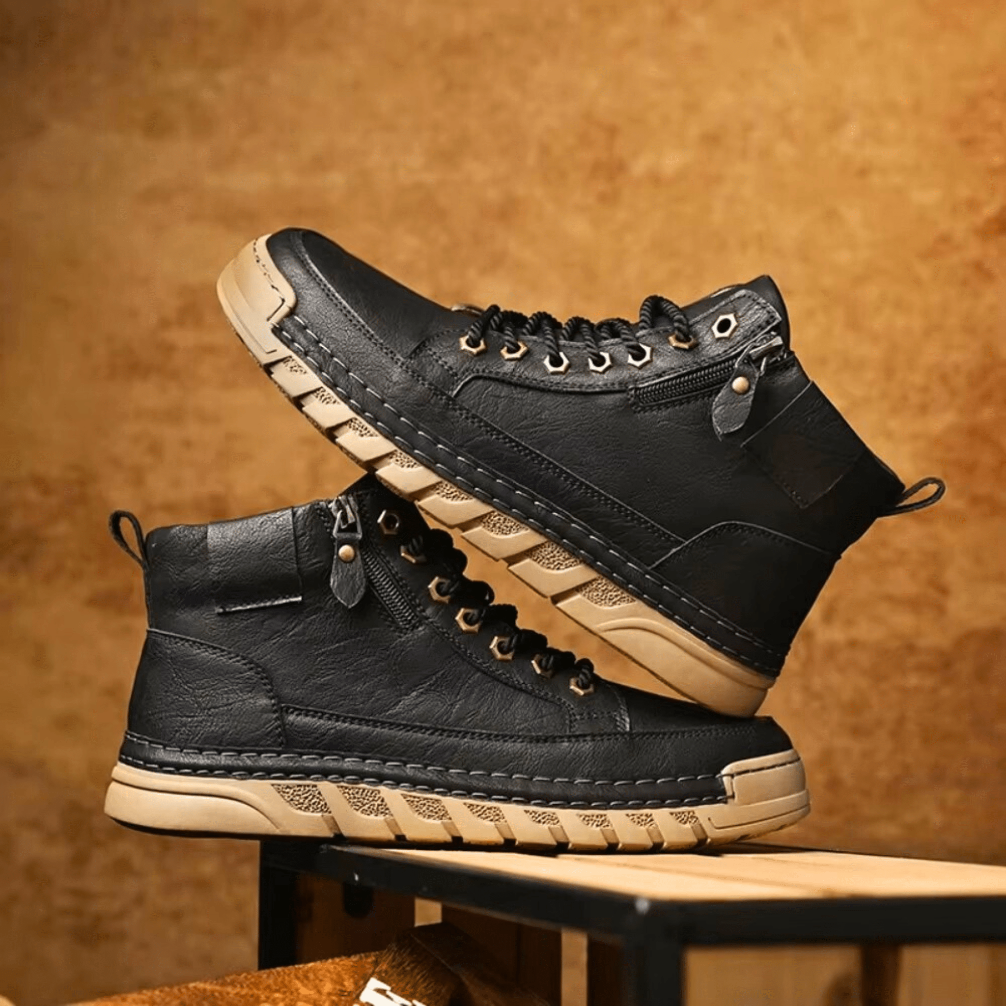 MANSSINO™ | MENS LEATHER BOOTS