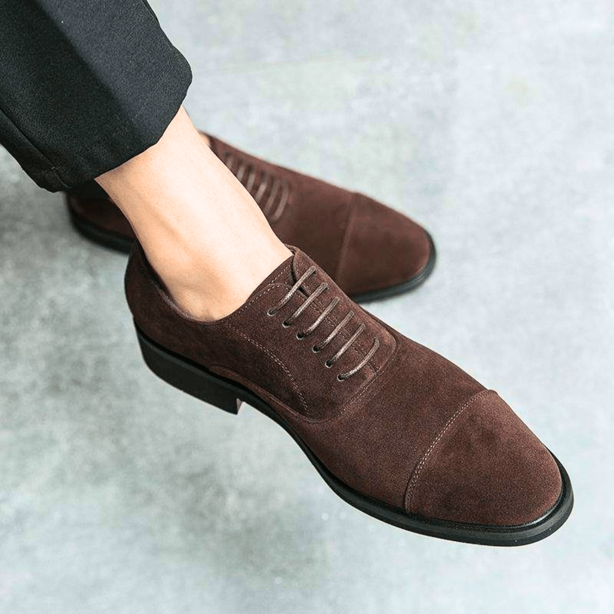 MANSSINO™ | Men's Suede Lace-Up Derby