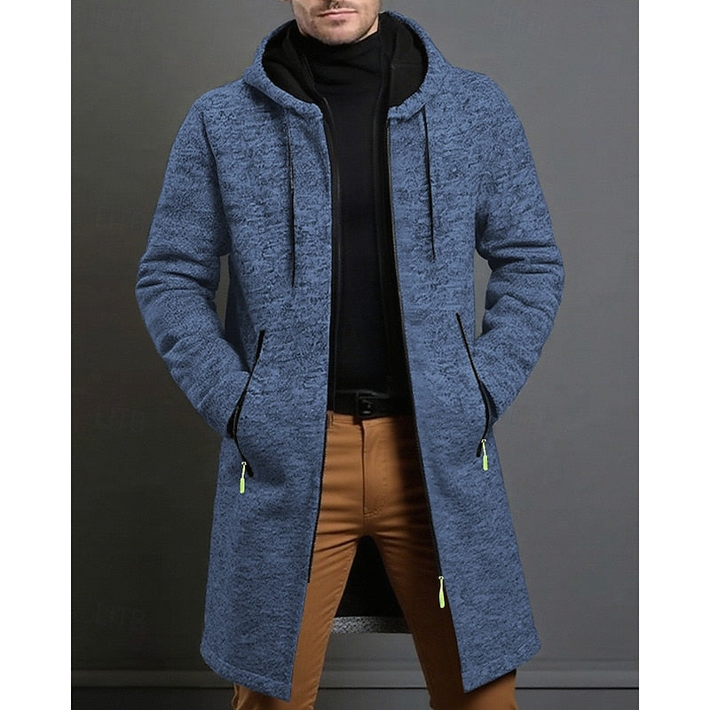 MANSSINO™ | Hooded Longline Coat