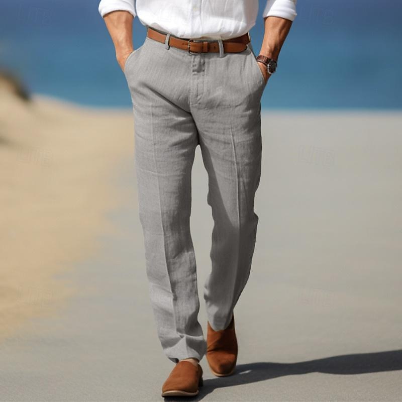 MANSSINO™ | Mens Premium Linen Trousers